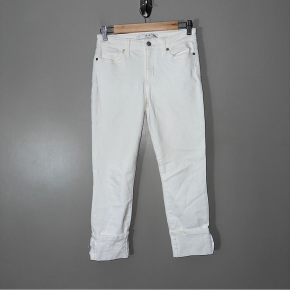 Joes jeans cuffed white capri pants - Picture 1 of 7